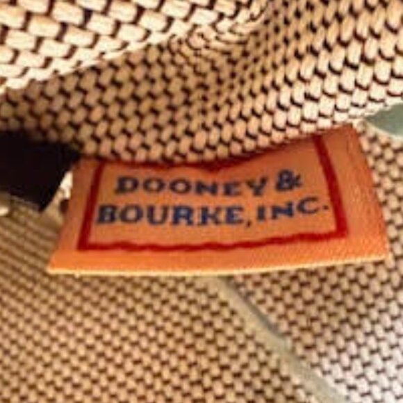 Vintage Dooney & Bourke Mint Green Croc Embossed Leather Satchel Structured Tote - Picture 9 of 14